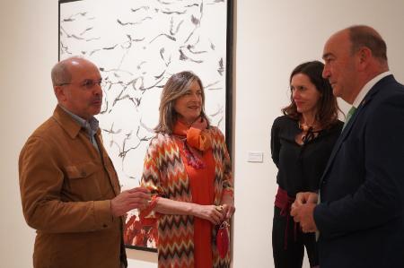 Imagen La luz de los jardines de Sorolla y Vicente da paso a la obra menos conocida de Alberto Corazón en las salas del Museo de Arte Contemporáneo Esteban Vicente